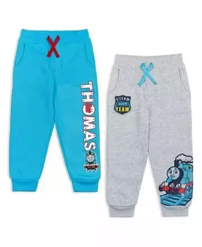 Комплект из 2 флисовых спортивных штанов Tank Engine для мальчиков для малышей Thomas & Friends, мультиколор