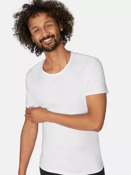 Комплект из 2 футболок из органического хлопка Sloggi, белый