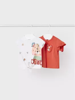 Комплект из 2 футболок Mayoral, мультиколор