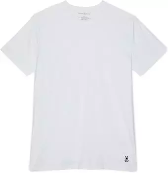 Комплект из 2 футболок нижнего белья с круглым вырезом Psycho Bunny, белый