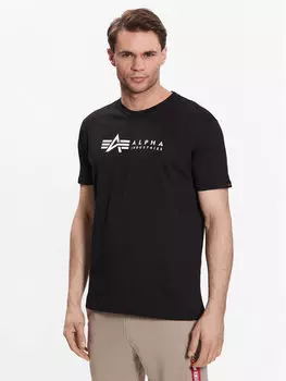 Комплект из 2 футболок стандартного кроя Alpha Industries, черный