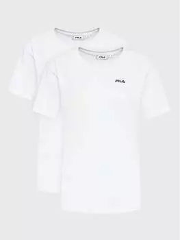 Комплект из 2 футболок стандартного кроя Fila, белый