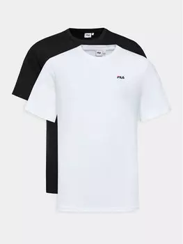 Комплект из 2 футболок стандартного кроя Fila, мультиколор