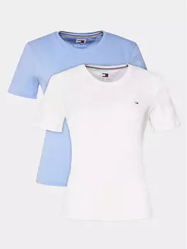 Комплект из 2 футболок стандартного кроя Tommy Jeans, мультиколор