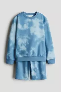 Комплект из 2-х предметов: свитшот H&M, мультиколор