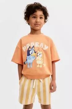 Комплект из 2-х свитшотов с принтом H&M, мультиколор