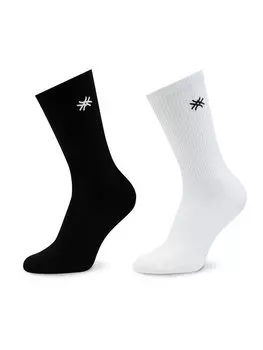 Комплект из 2-х высоких детских носков United Colors Of Benetton, мультиколор