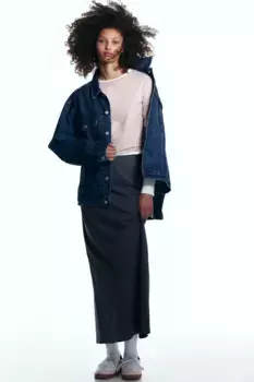 Комплект из 2 хлопковых блузок H&M, серый