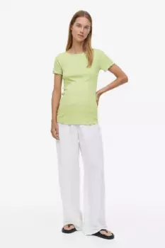 Комплект из 2 хлопковых блузок H&M, зеленый