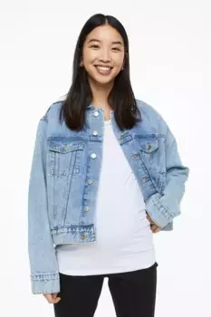 Комплект из 2 хлопковых футболок H&M, белый