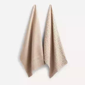 Комплект из 2 хлопковых кухонных полотенец Kichy El Corte Ingls, поджаренный