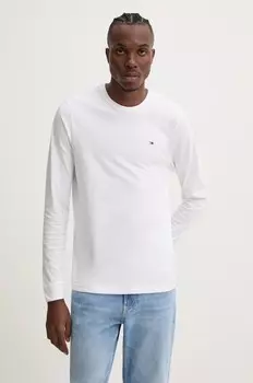 Комплект из 2 хлопковых топов Tommy Jeans с длинными рукавами, темно-синий