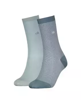 Комплект из 2 классических носков Calvin Klein, цвет Verde Agua