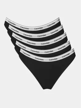 Комплект из 2 классических женских трусов Calvin Klein, черный