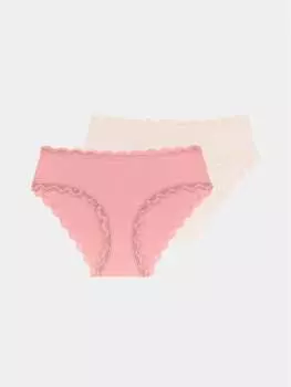 Комплект из 2 классических женских трусов Dorina, мультиколор