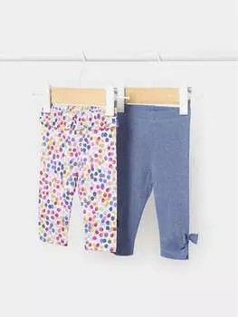 Комплект из 2 леггинсов узкого кроя Mayoral, мультиколор