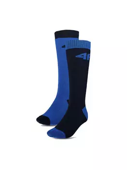 Комплект из 2 лыжных носков 4F, мультиколор