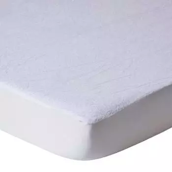 Комплект из 2 махровых наматрасников. Homescapes, белый