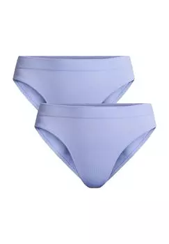 Комплект из 2 мини-брифов в рубчик Garden Party для женщин Manguun, цвет Hydrangea