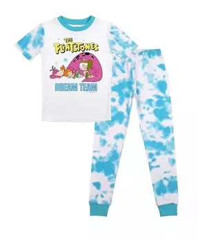 Комплект из 2 молодежных сна Little Girls Dream Team The Flintstones, белый