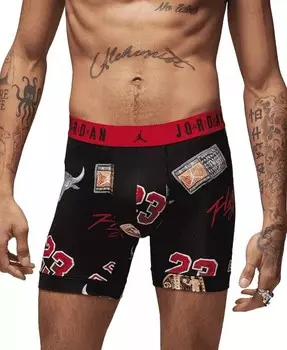 Комплект из 2 мужских боксеров-боксеров с принтом MJ Essentials Poly Dri-FIT Jordan, зеленый