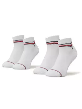 Комплект из 2 мужских низких носков Tommy Hilfiger, белый