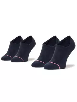 Комплект из 2 мужских низких носков Tommy Hilfiger, синий