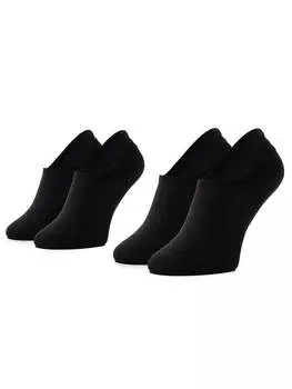 Комплект из 2 мужских низких носков Tommy Hilfiger, черный