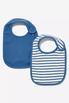 Комплект из 2 нагрудников Essentials Cotton On