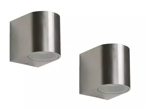 Комплект из 2 настенных светильников Ranex SMD-LED, металл, точечный светильник, IP44, 230Лм