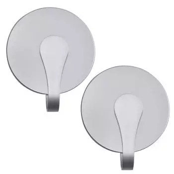 Комплект из 2 настенных светодиодных светильников, алюминий, серый, В 18,4 см etc-shop