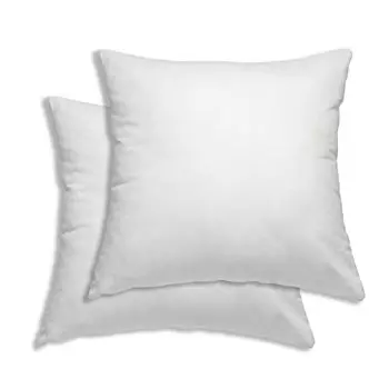 Комплект из 2 наволочек 40 х 40 см, белый однотонный хлопок Renforce One-Home