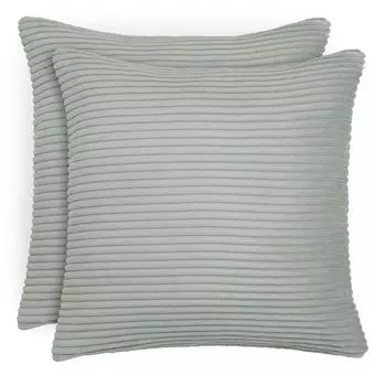 Комплект из 2 наволочек Blumtal 30х50 см светло-серый - вельветовый бархат - очень хорошо