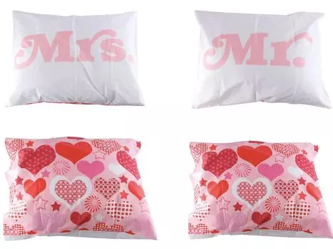 Комплект из 2 наволочек Mr. & Mrs Wanted