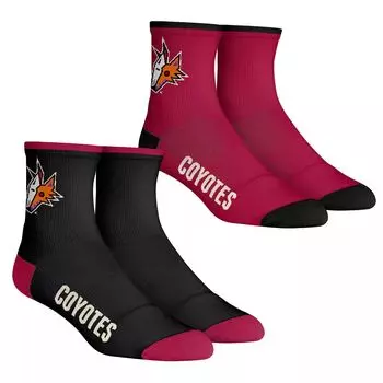 Комплект из 2 носков Youth Rock Em Socks Arizona Coyotes Core Team из 2 четверть длины Unbranded