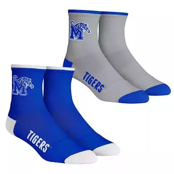 Комплект из 2 носков Youth Rock Em Memphis Tigers Core Team из двух четвертьдлинных носков Unbranded