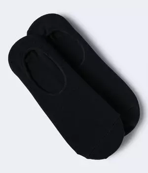 Комплект из 2 однотонных носков-неявок Aeropostale, черный