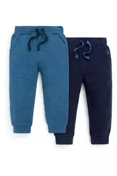 Комплект из 2 пар джоггеров JoJo Maman Bb, синий