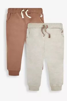 Комплект из 2 пар джоггеров JoJo Maman Bb, коричневый