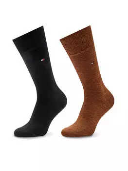 Комплект из 2 пар мужских длинных носков Tommy Hilfiger, черный