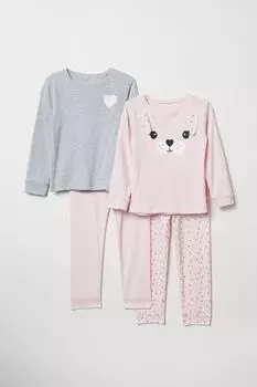 Комплект из 2 пижам из джерси H&amp;M