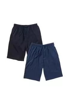 Комплект из 2 пижамных шорт из джерси для мальчиков Bedlam, синий