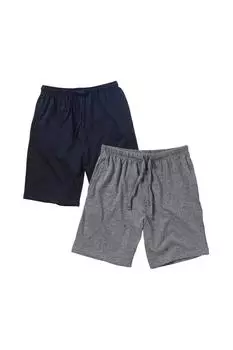 Комплект из 2 пижамных шорт из джерси для мальчиков Bedlam, черный