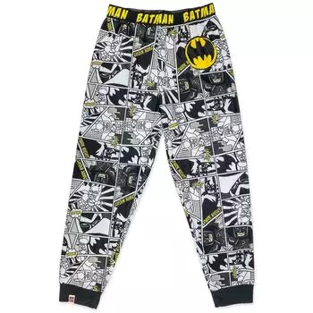 Комплект из 2 пижамных штанов для отдыха Lego Batman для мальчиков 4–12 лет Licensed Character