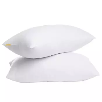 Комплект из 2 подушек (30x50 см) - декоративные подушки для кровати и в качестве декоративных подушек - на молнии - диванные подушки для кушетки и дивана - стирка при температуре до 60° - белый Gentle North GmbH