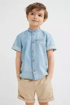Комплект из 2 предметов из хлопка H&amp;M, голубой/светло-бежевый