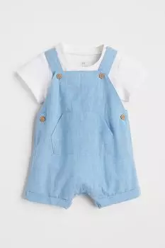 Комплект из 2 предметов из хлопка H&M