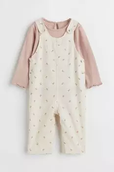Комплект из 2 предметов из хлопка H&M