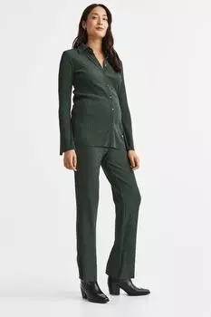 Комплект из 2 предметов MAMA из джерси H&amp;M, темно-зеленый