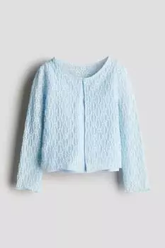 Комплект из 2 предметов: рубашка и кардиган H&M, голубой